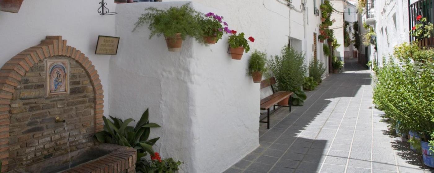 La Casa De La Plaza Lejlighed Güéjar Sierra Eksteriør billede
